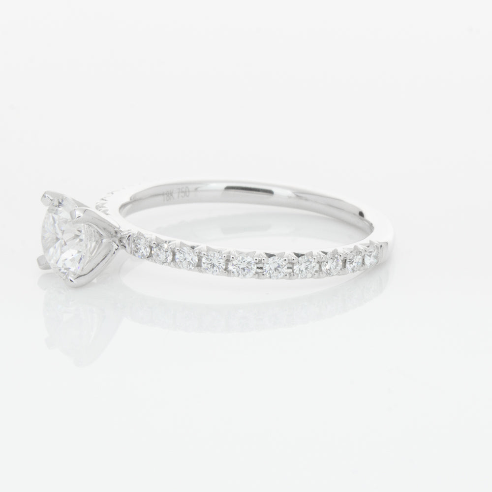 18ct White Gold .70ct Diamond Comet Ring