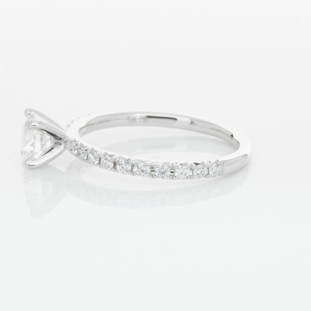 18ct White Gold .70ct Diamond Comet Ring