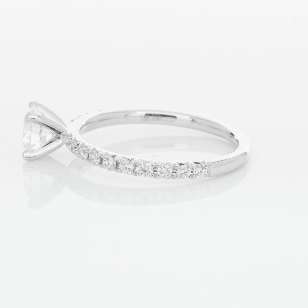 18ct White Gold .70ct Diamond Comet Ring