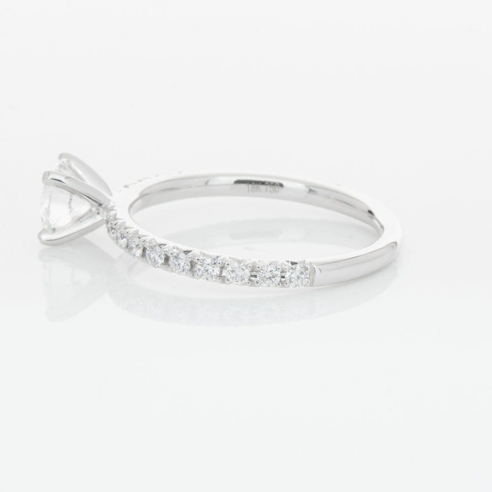 18ct White Gold .70ct Diamond Comet Ring