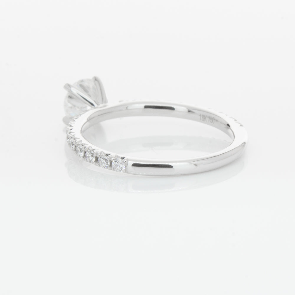 18ct White Gold .70ct Diamond Comet Ring