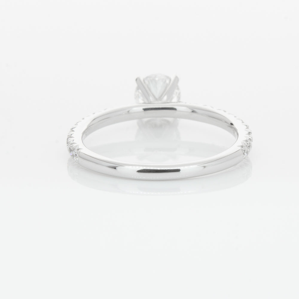 18ct White Gold .70ct Diamond Comet Ring