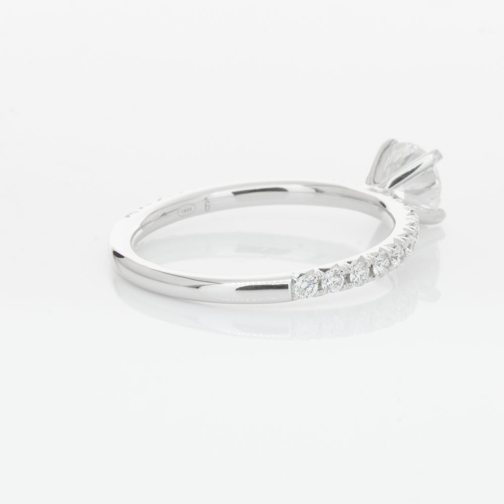 18ct White Gold .70ct Diamond Comet Ring