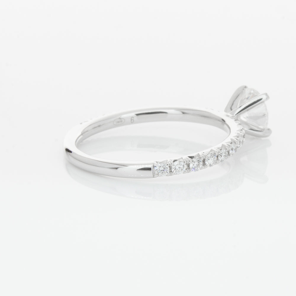 18ct White Gold .70ct Diamond Comet Ring