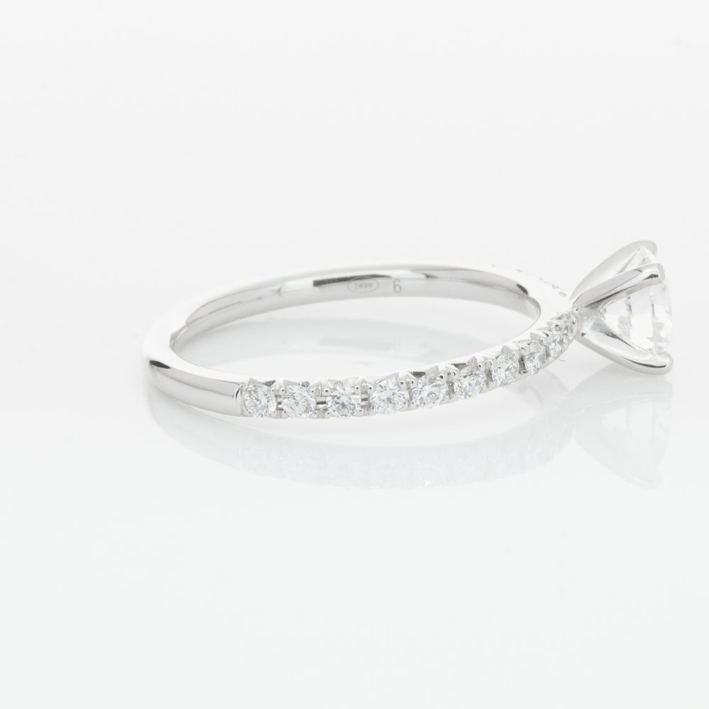 18ct White Gold .70ct Diamond Comet Ring