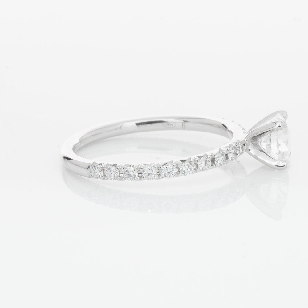 18ct White Gold .70ct Diamond Comet Ring