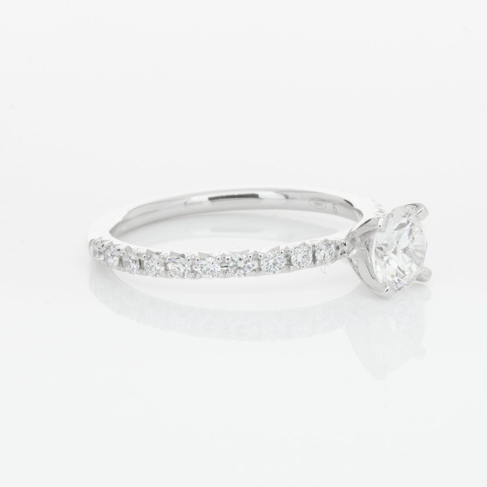 18ct White Gold .70ct Diamond Comet Ring