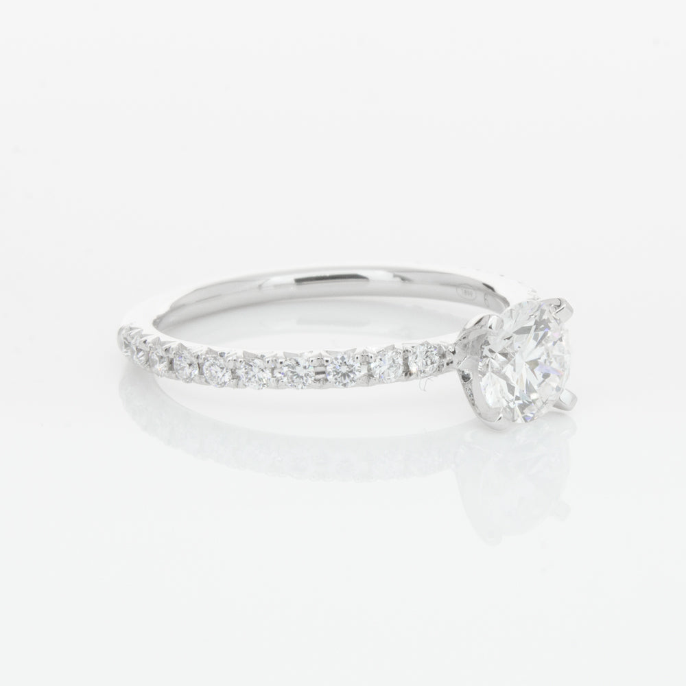 18ct White Gold .70ct Diamond Comet Ring