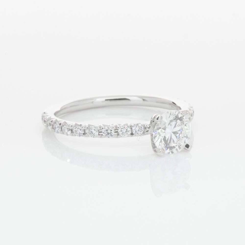 18ct White Gold .70ct Diamond Comet Ring