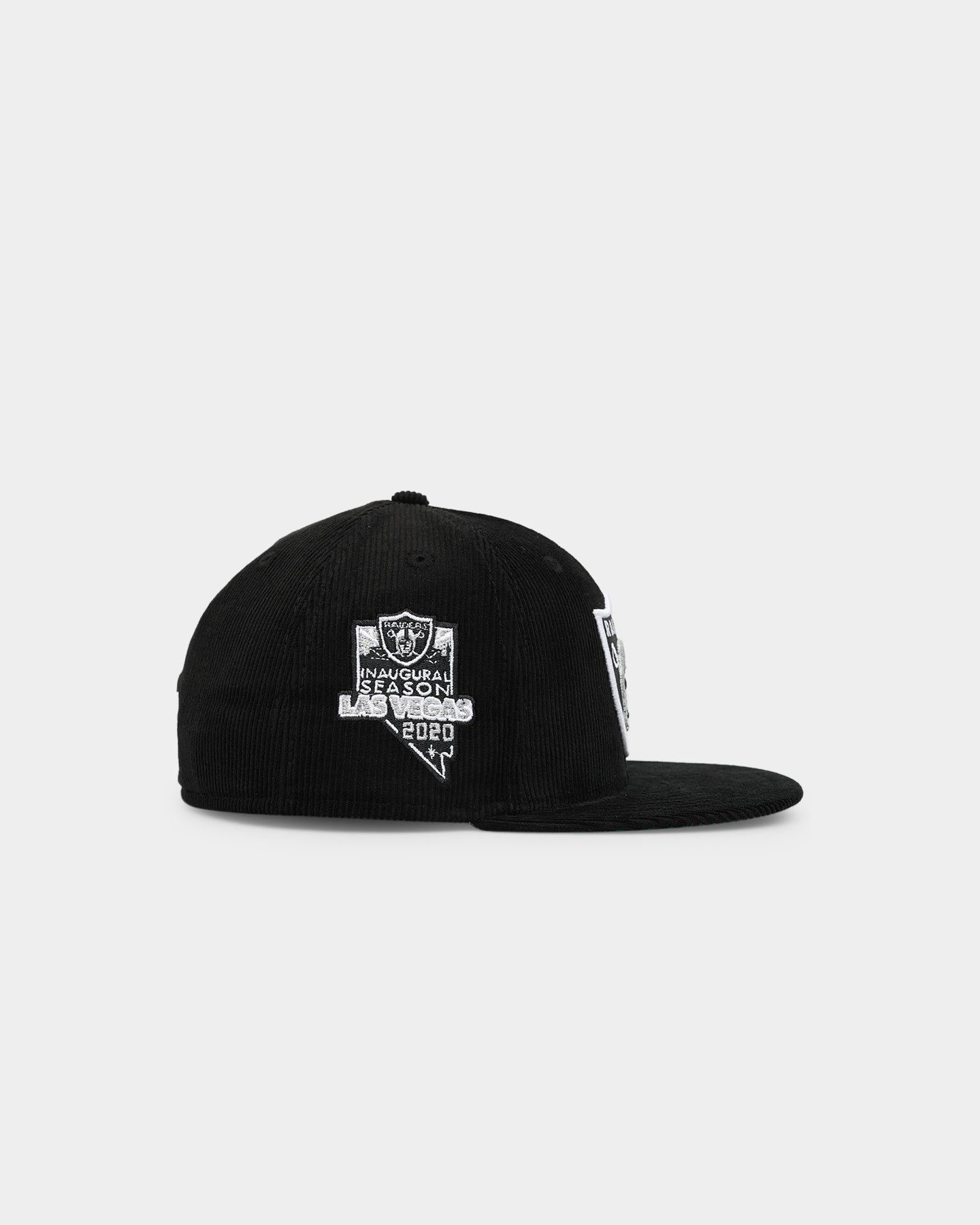 New Era Las Vegas Raiders 'Throwback Raiders' Inaugural Season 59FIFTY Fitted Black