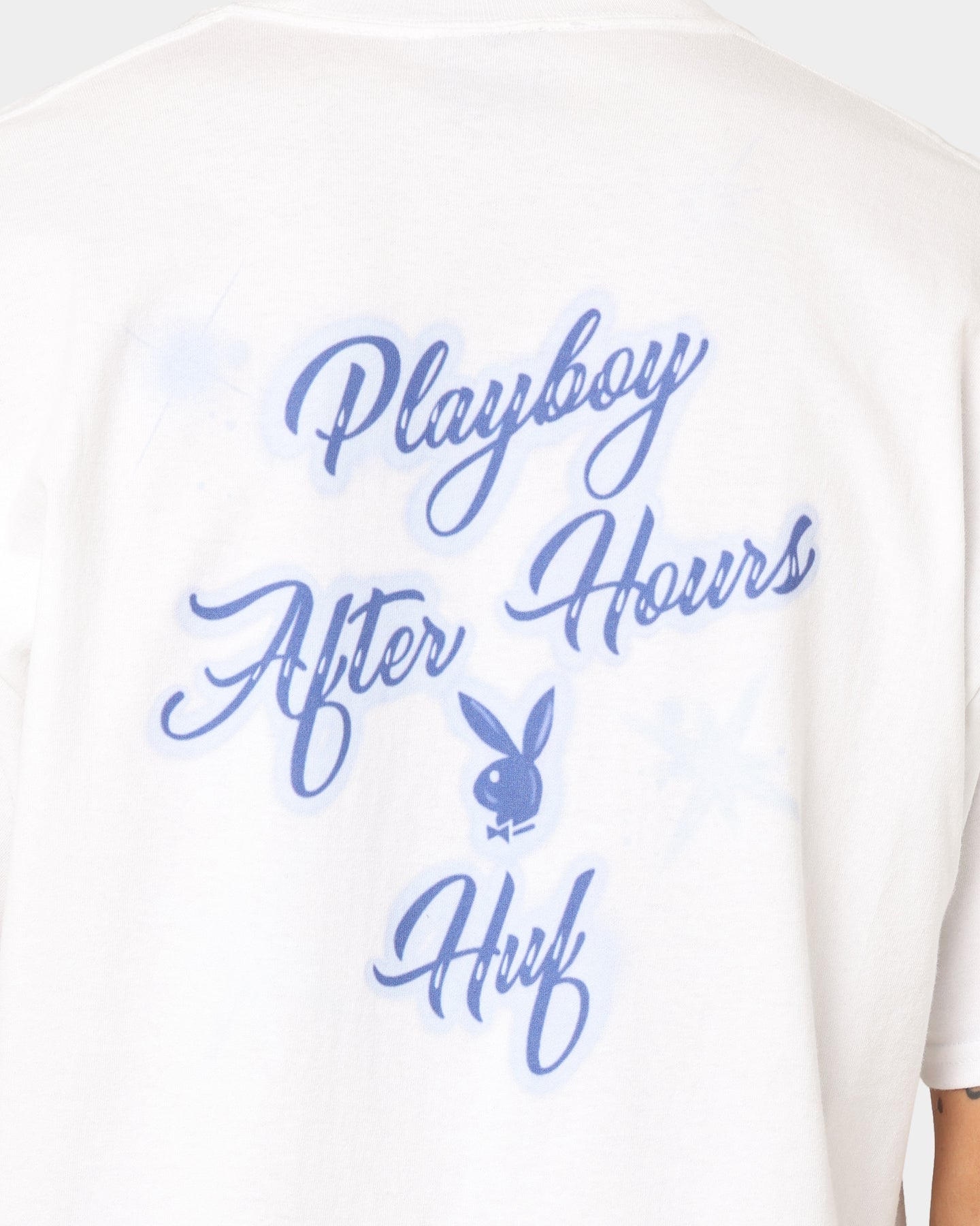 HUF X Playboy Gold Cap T-Shirt White