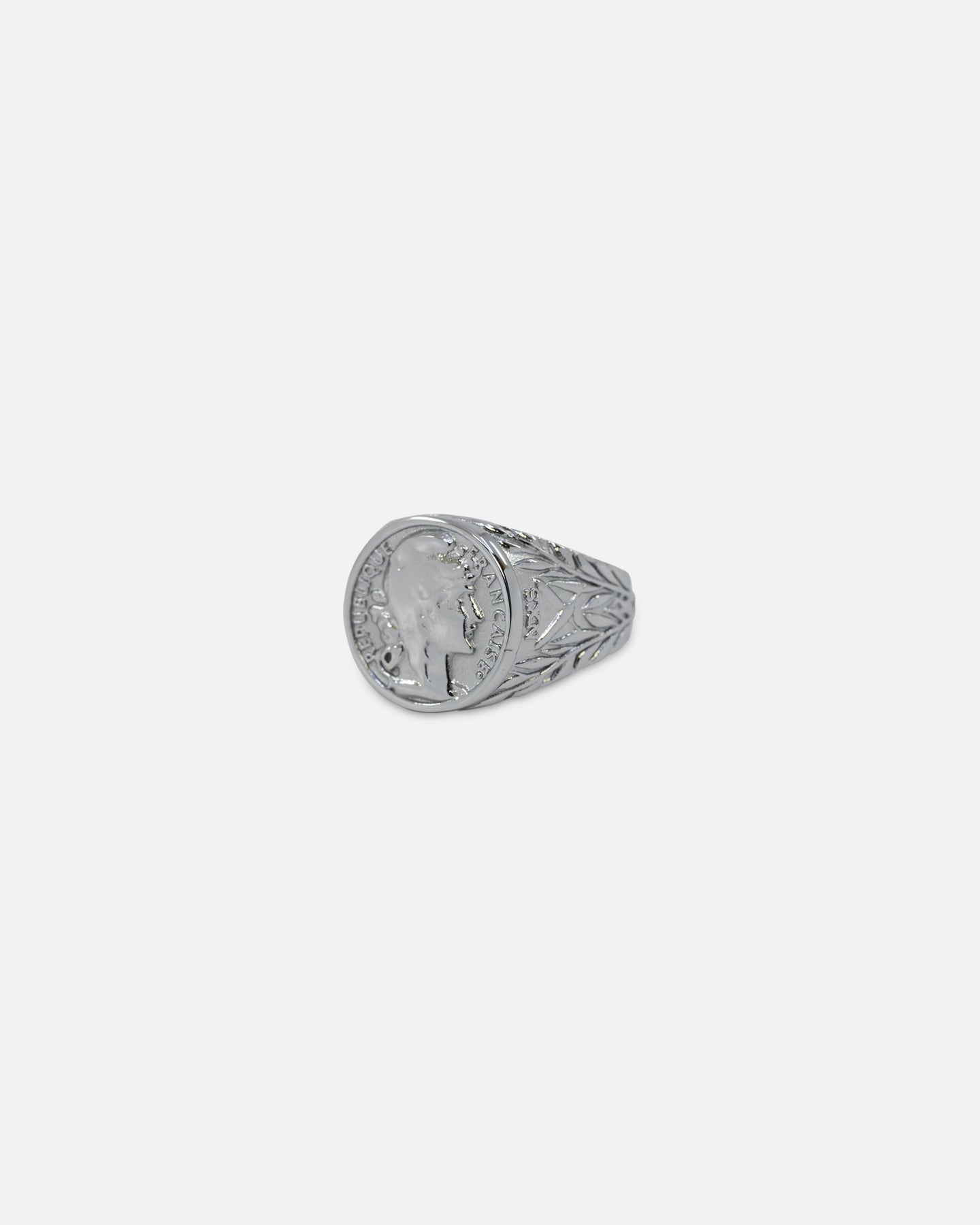 NXS Gladiator Ring White Gold