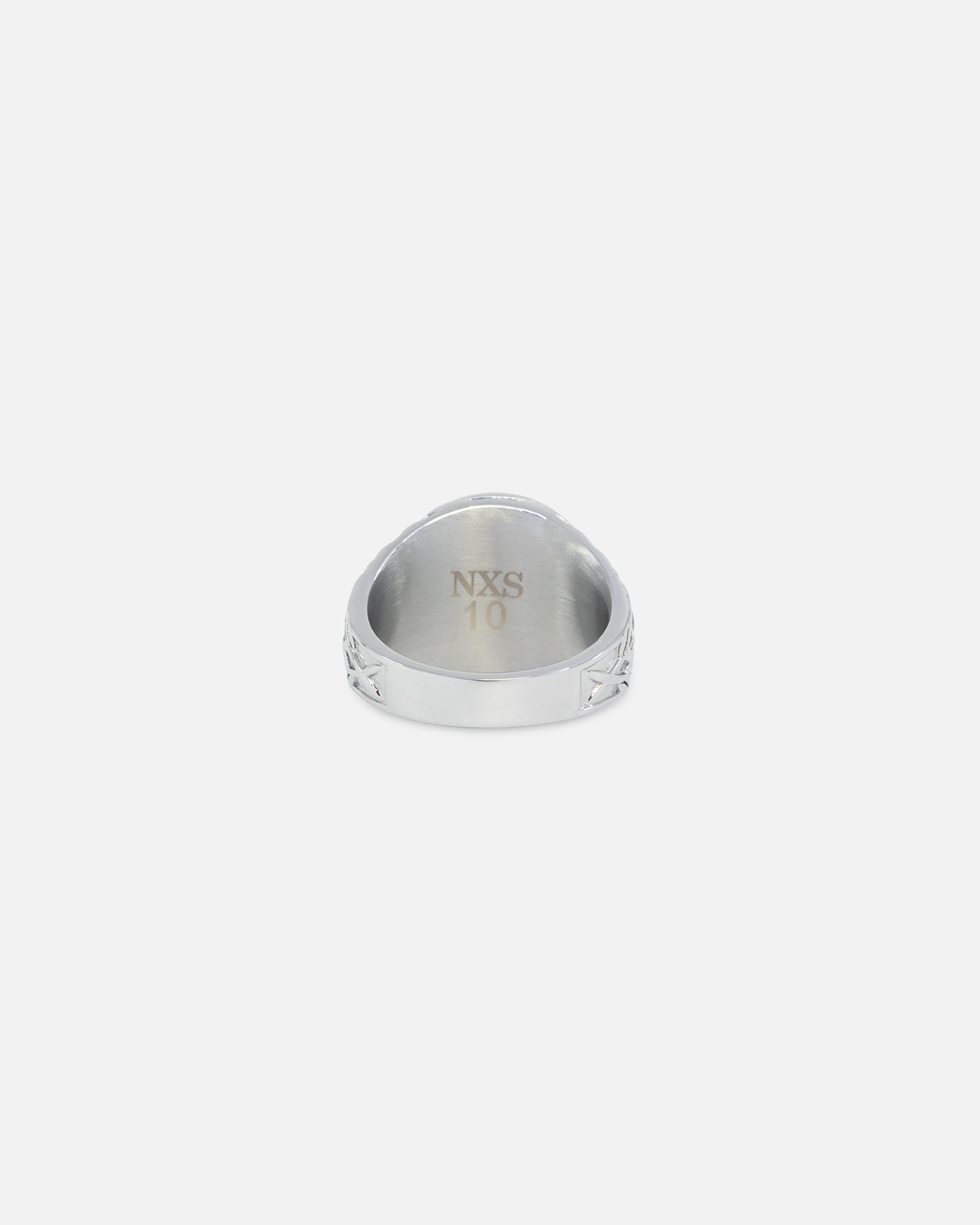 NXS Gladiator Ring White Gold