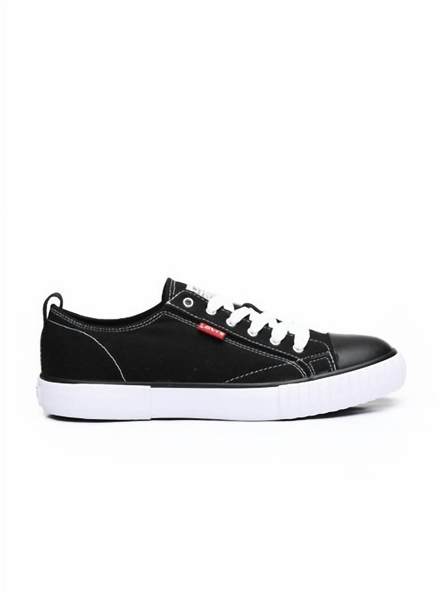 Womens Anika Casual Canvas Sneaker In Black