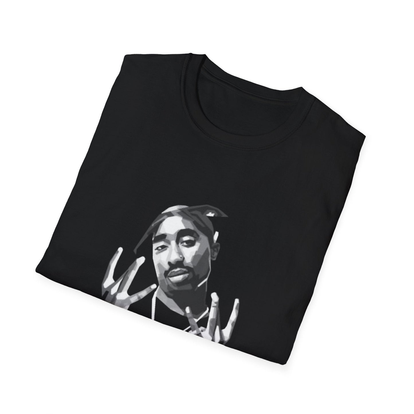 2 pac west side Unisex Softstyle T-Shirt