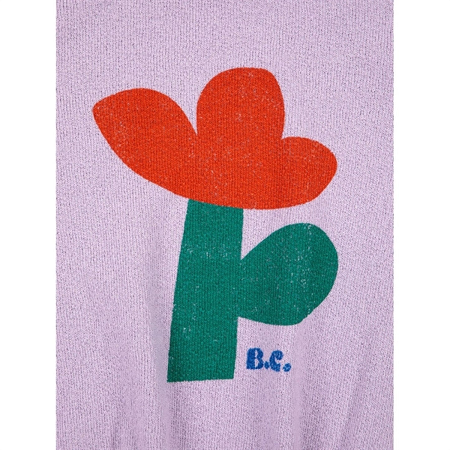 Bobo Choses Lavender Sea Flower Sweatshirt