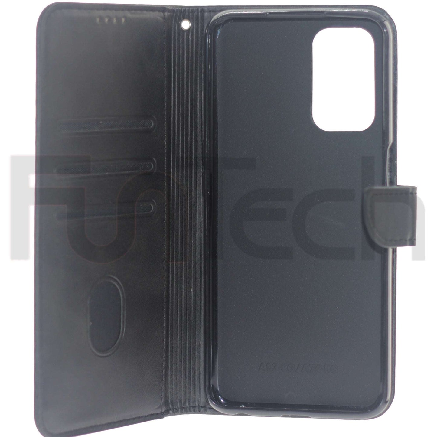 Oppo Find X3 Light 5G, Leather Wallet Case, Color Black.