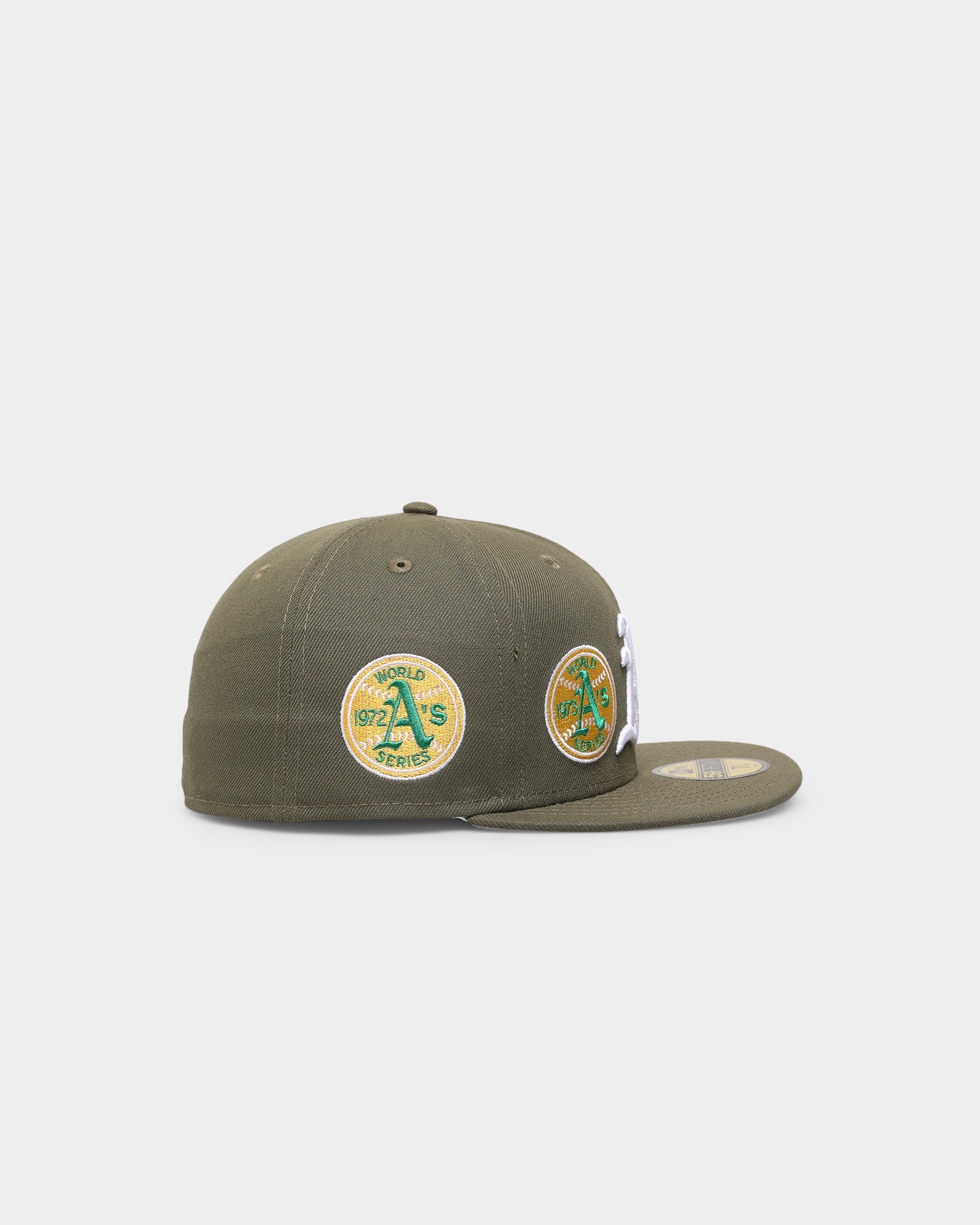 New Era Oakland Athletics 'Olive Multi Logo' 59FIFTY Fitted Olive/OTC