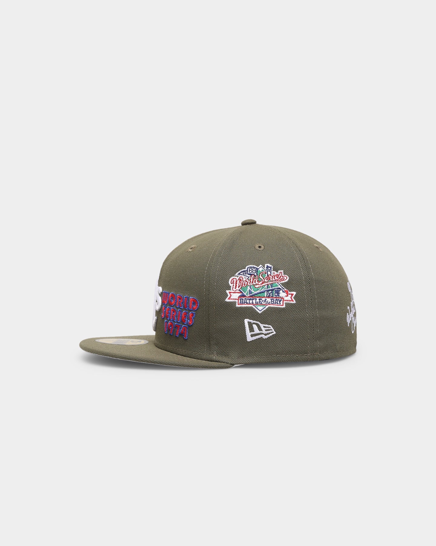 New Era Oakland Athletics 'Olive Multi Logo' 59FIFTY Fitted Olive/OTC