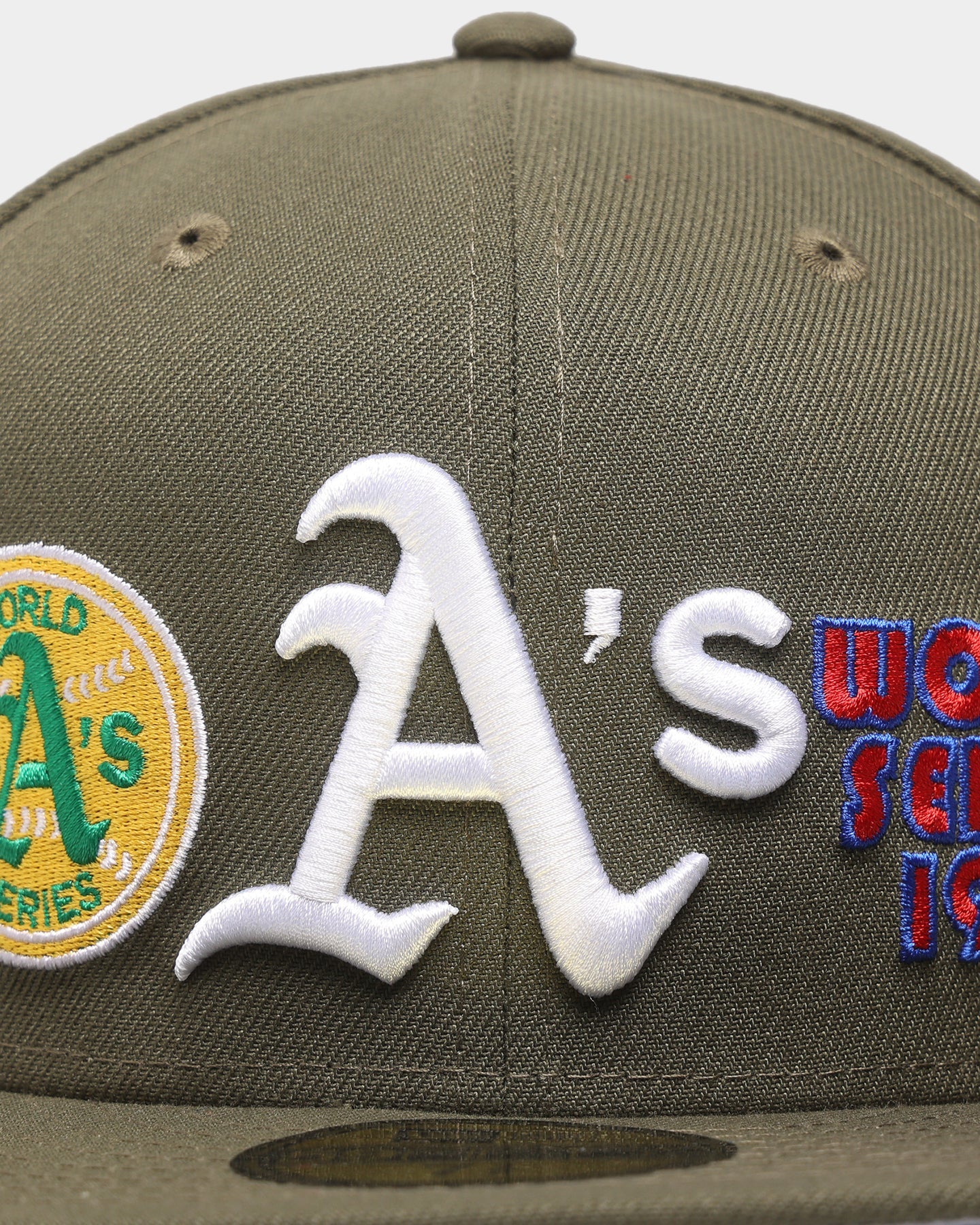 New Era Oakland Athletics 'Olive Multi Logo' 59FIFTY Fitted Olive/OTC