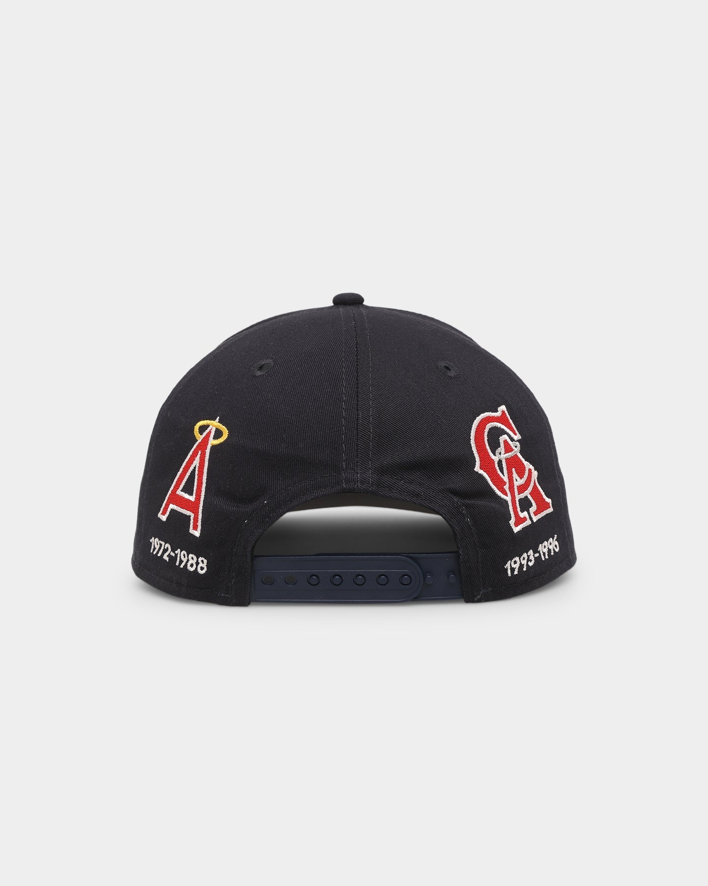 New Era Anaheim Angels 'Logo Evolution' Golfer Snapback Collection Navy