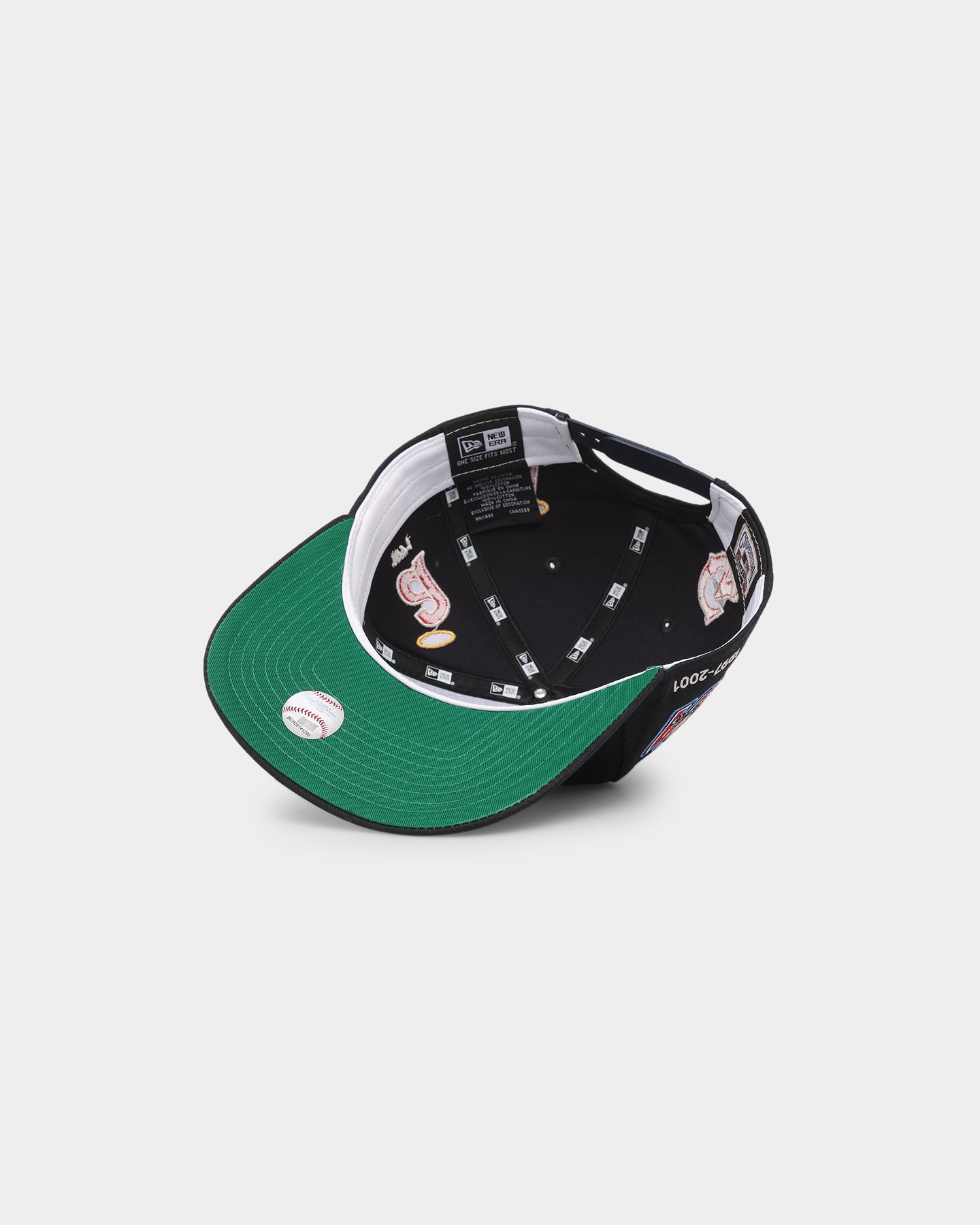 New Era Anaheim Angels 'Logo Evolution' Golfer Snapback Collection Navy