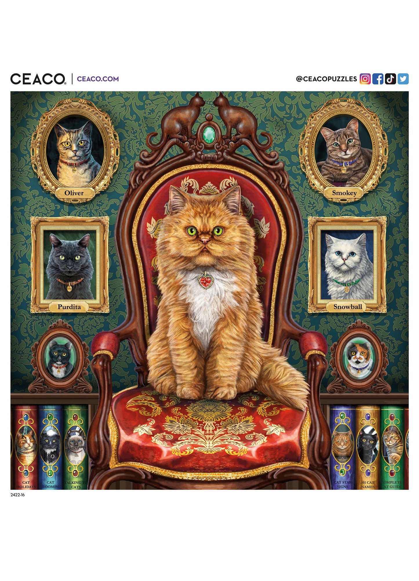 Night Spirit - Mad about Cats - 500 Piece Puzzle