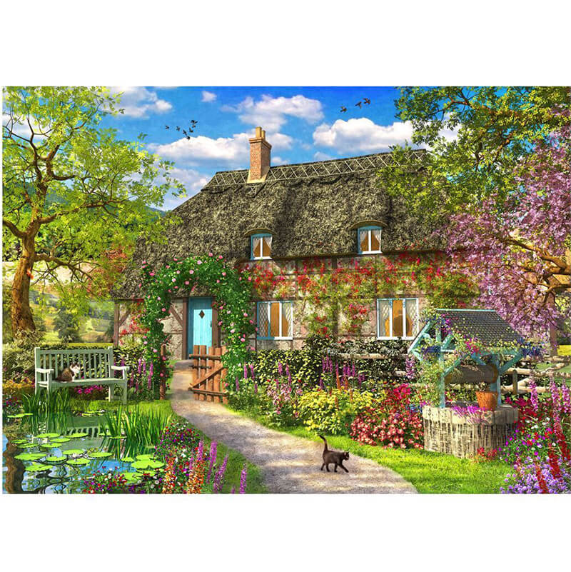 The Old Cottage by Dominic Davison 1000pcs Puzzle