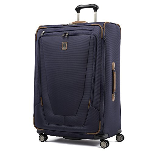 Travelpro Luggage Crew 11 29" Expandable Spinner Suitcase with Suiter, Patriot Blue