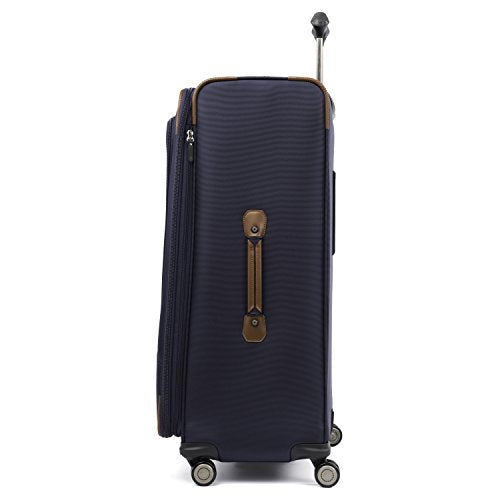 Travelpro Luggage Crew 11 29" Expandable Spinner Suitcase with Suiter, Patriot Blue