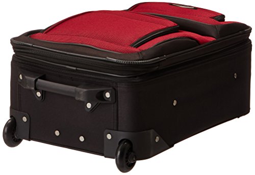 Travelers Choice Travel Select Amsterdam Two Piece Carry-On Luggage Set, Burgundy