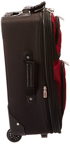 Travelers Choice Travel Select Amsterdam Two Piece Carry-On Luggage Set, Burgundy