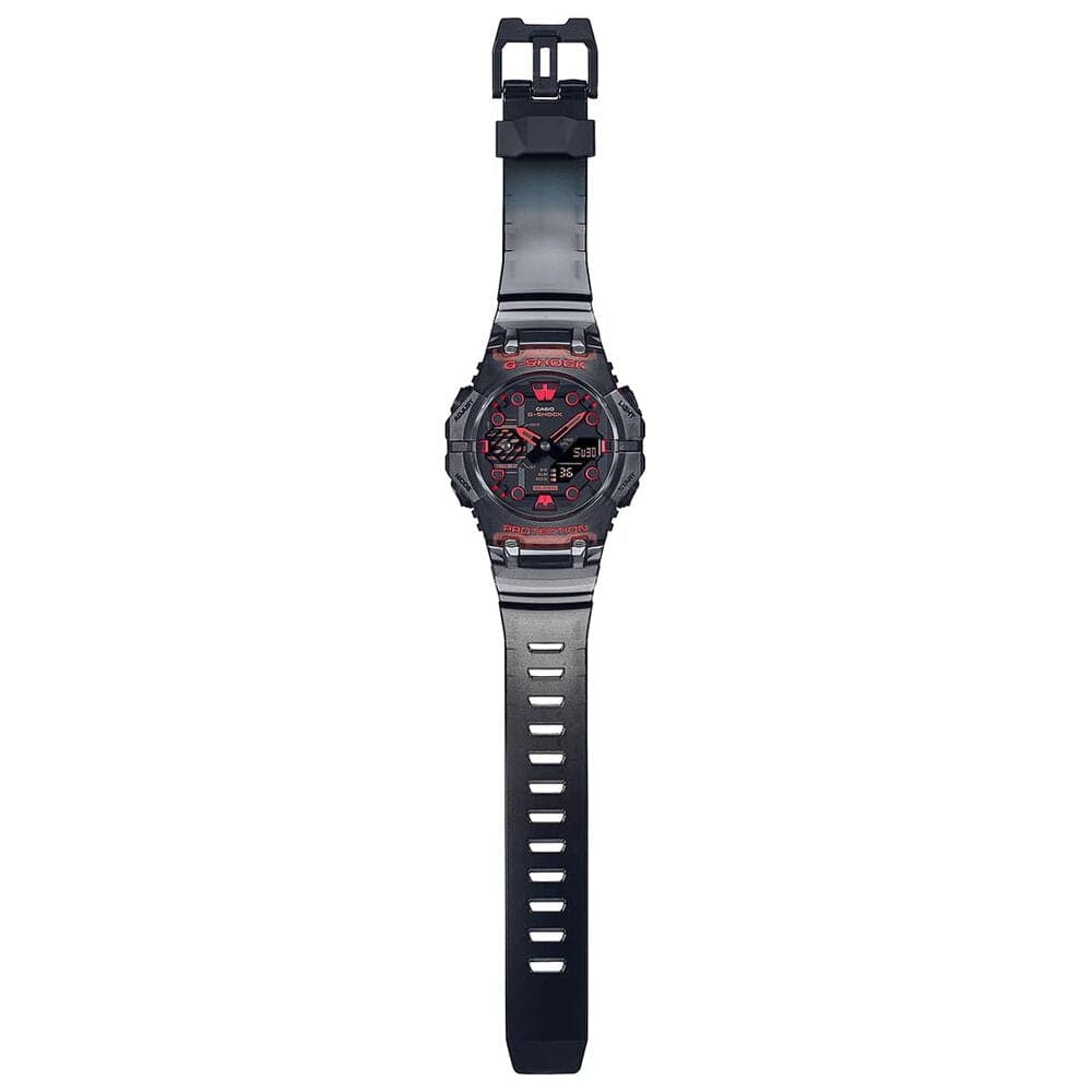 Casio G-Shock Black Analog Digital Resin Strap Watch For Men GA-B001G-1ADR