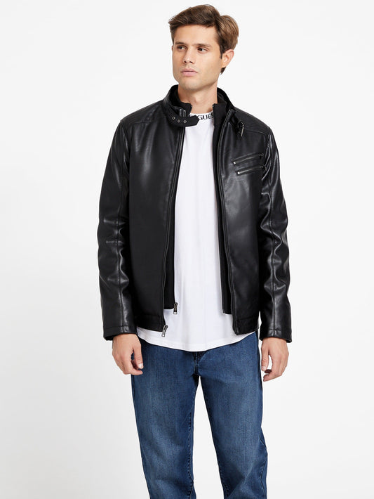 Waylen Faux-Leather Jacket