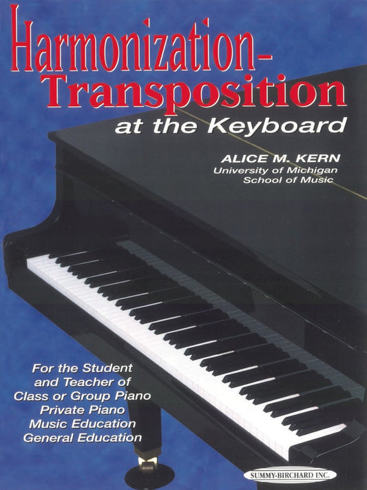 Harmonization-Transposition at the Keyboard: Piano Theory Supplement 1st Edition  PDF BOOK