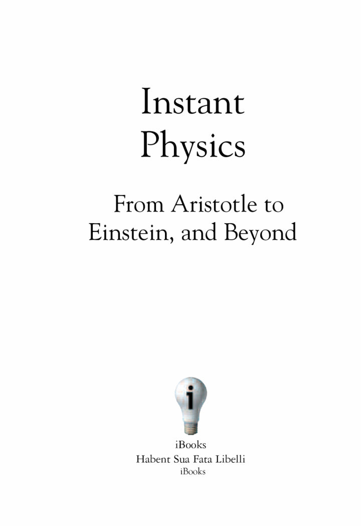 Instant Physics PDF E-book :