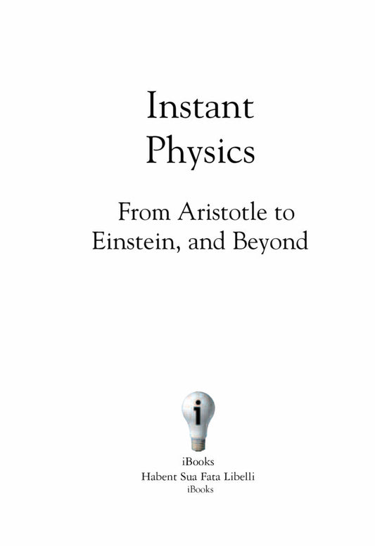 Instant Physics PDF E-book :