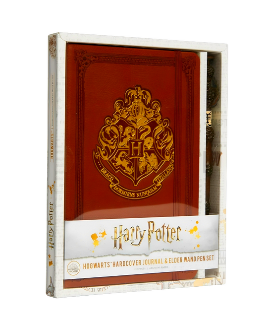 Harry Potter: Hogwarts Hardcover Journal and Elder Wand Pen Set