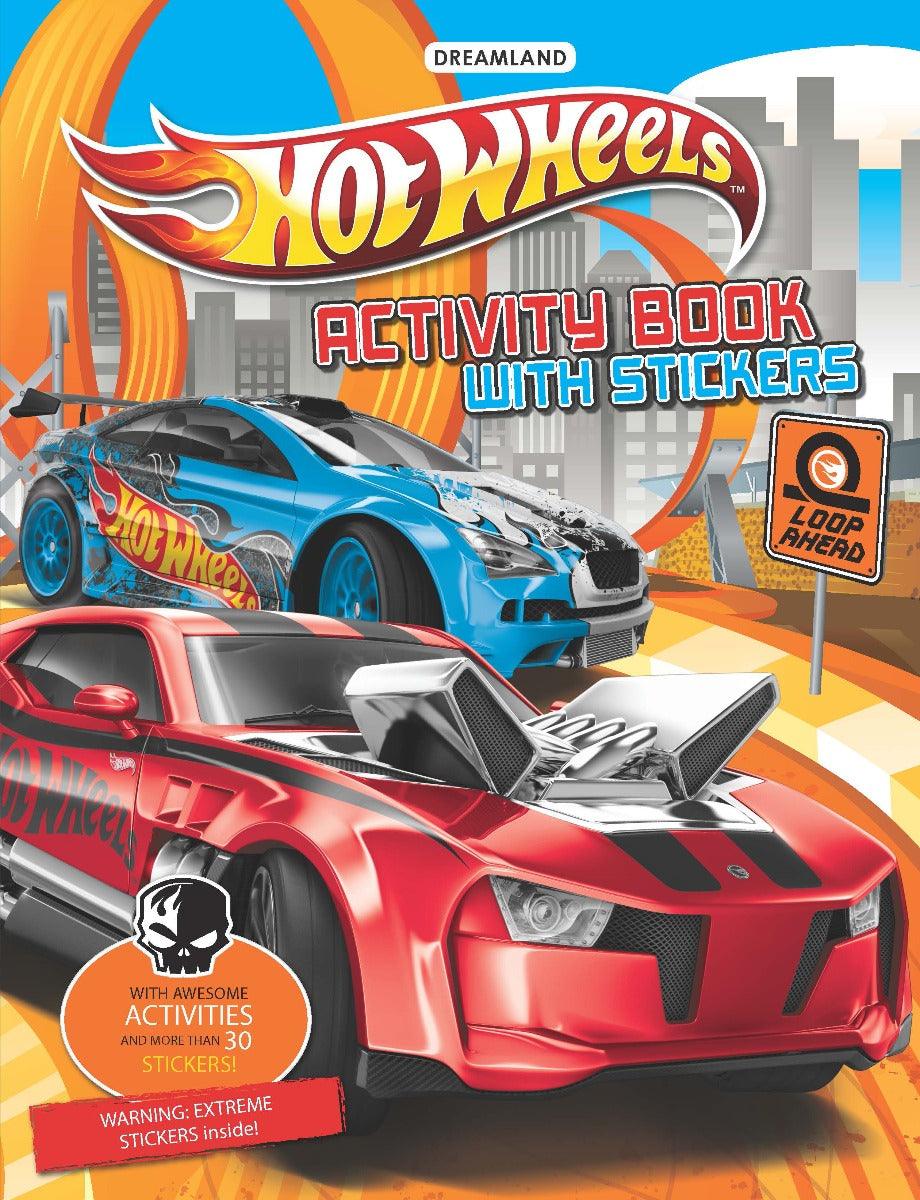 Hot Wheels Activity Book with Stickers - An Activity Book for Kids Ages 2+ (English)