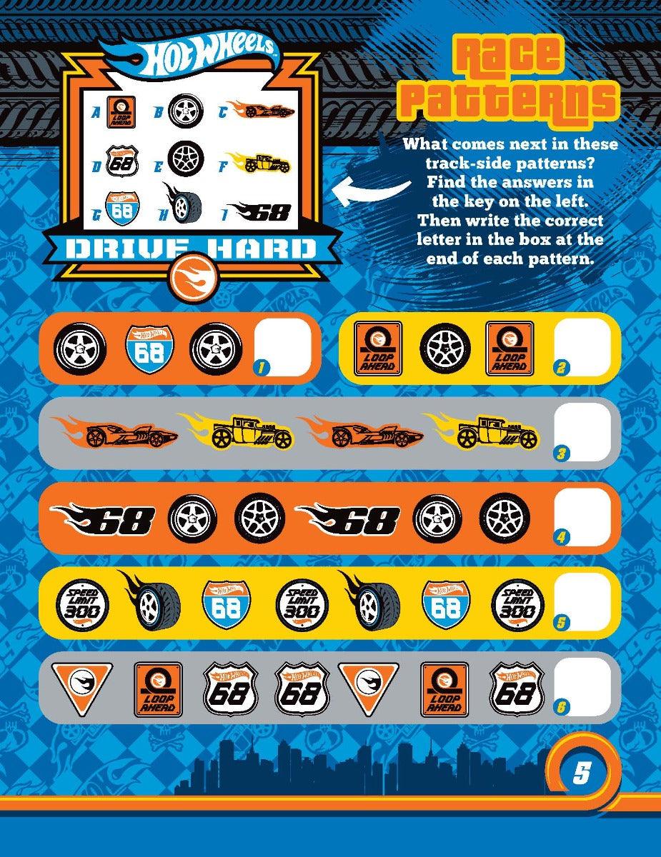 Hot Wheels Activity Book with Stickers - An Activity Book for Kids Ages 2+ (English)