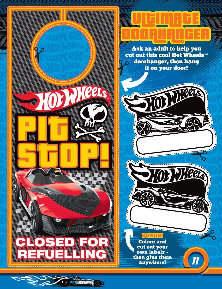 Hot Wheels Activity Book with Stickers - An Activity Book for Kids Ages 2+ (English)