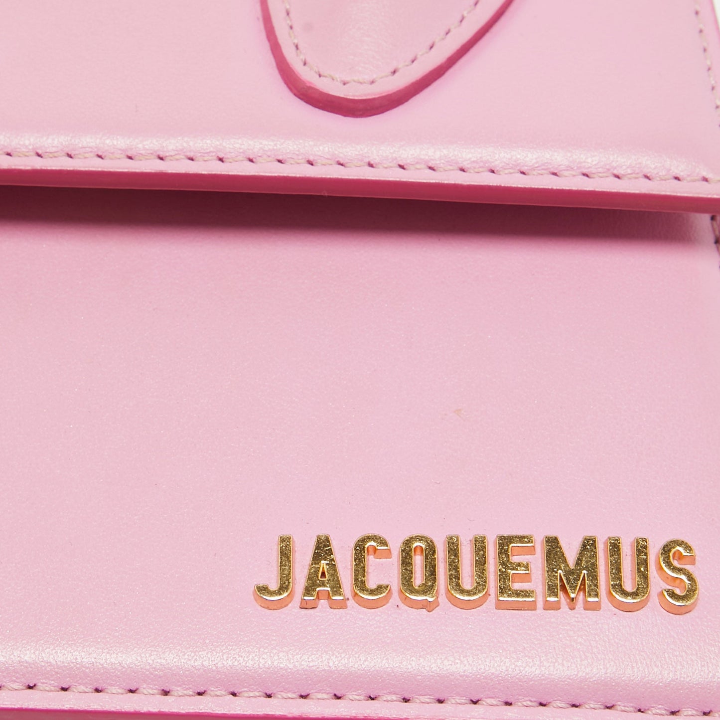 Jacquemus Leather Le Chiquito Moyen Top Handle Bag