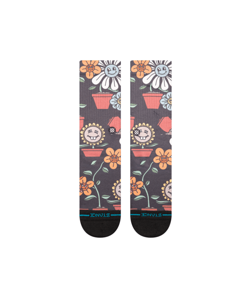 STANCE Planted Crew Socks Black