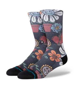 STANCE Planted Crew Socks Black