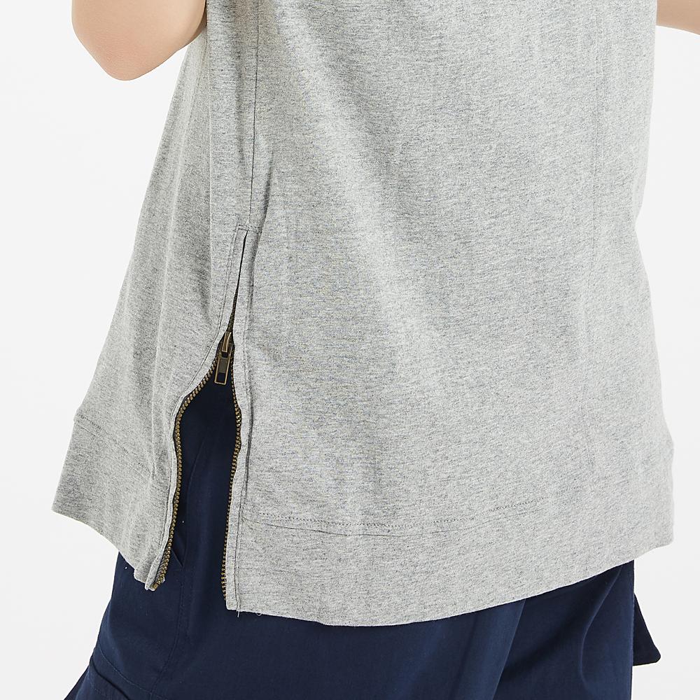 Boysnextdoor Long Pocket Tee Grey