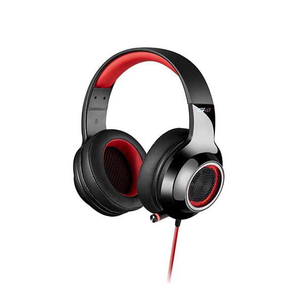 EDIFIER USB 2.5m Multi-Channel Gaming Headphones Black/Red