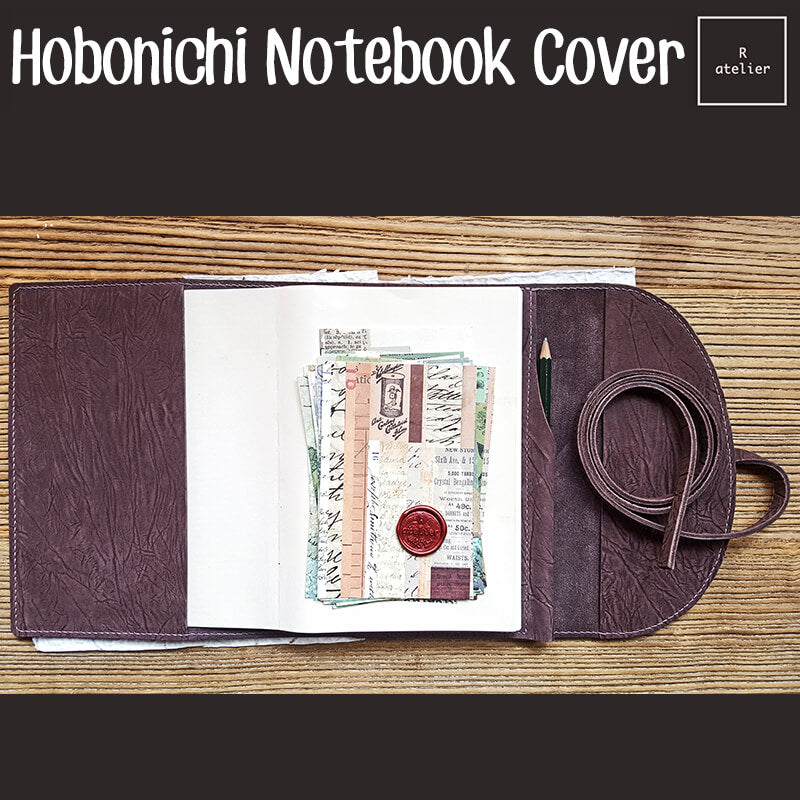 R.atelier Hobonichi Techo A5 Cousin Trifold Leather Notebook Cover