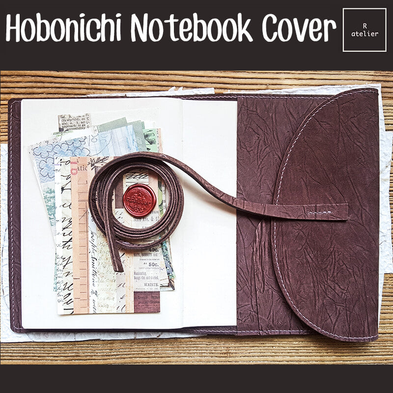 R.atelier Hobonichi Techo A5 Cousin Trifold Leather Notebook Cover