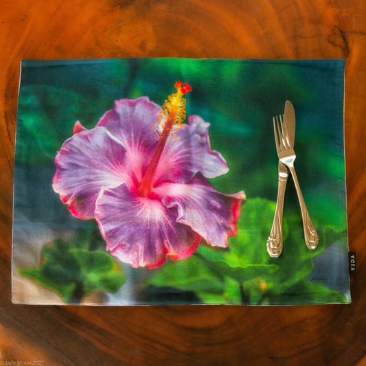 Hibiscus Placemat<br>Set of 4<br>$60<br>Only 3 sets left