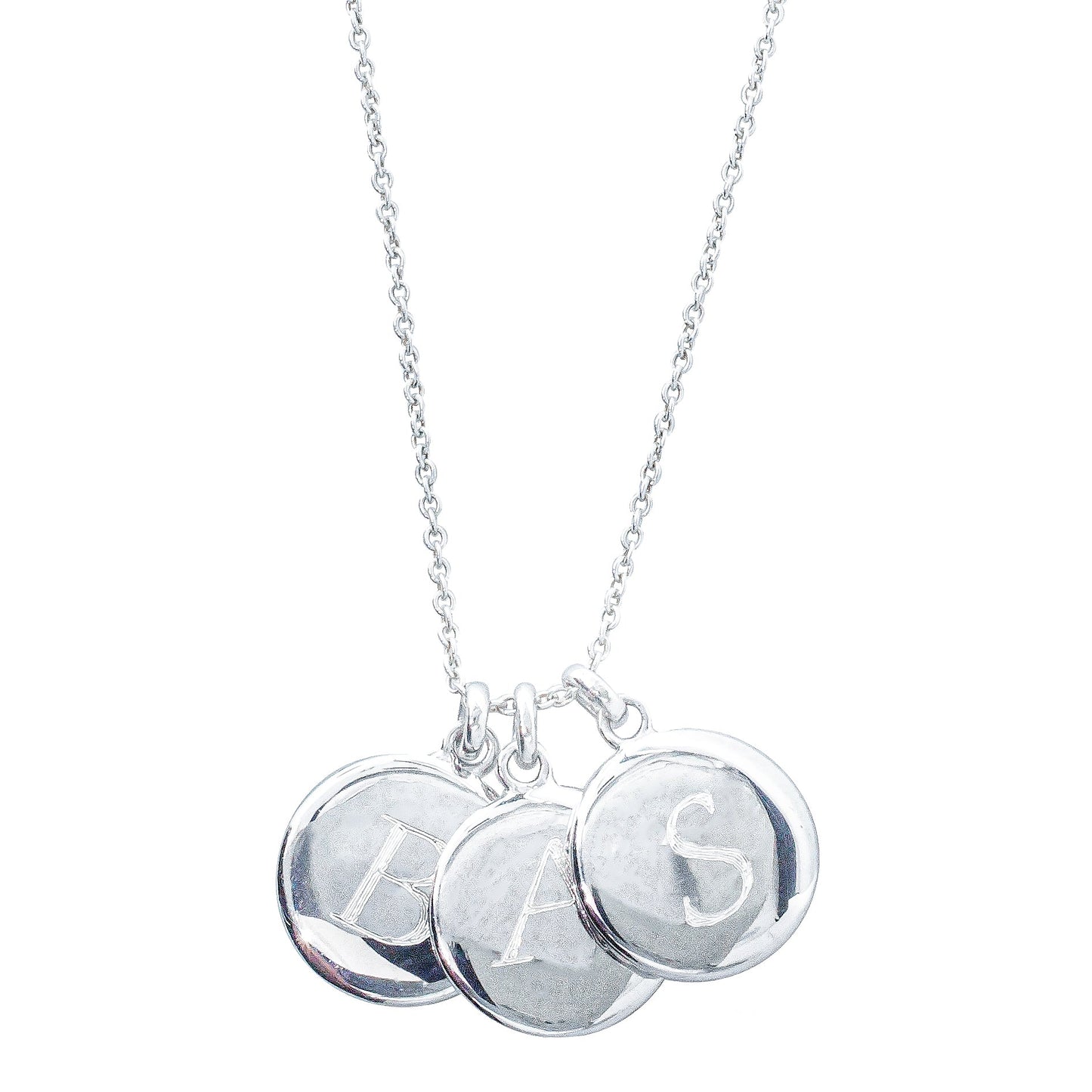 Sterling Silver Pebble Pendant